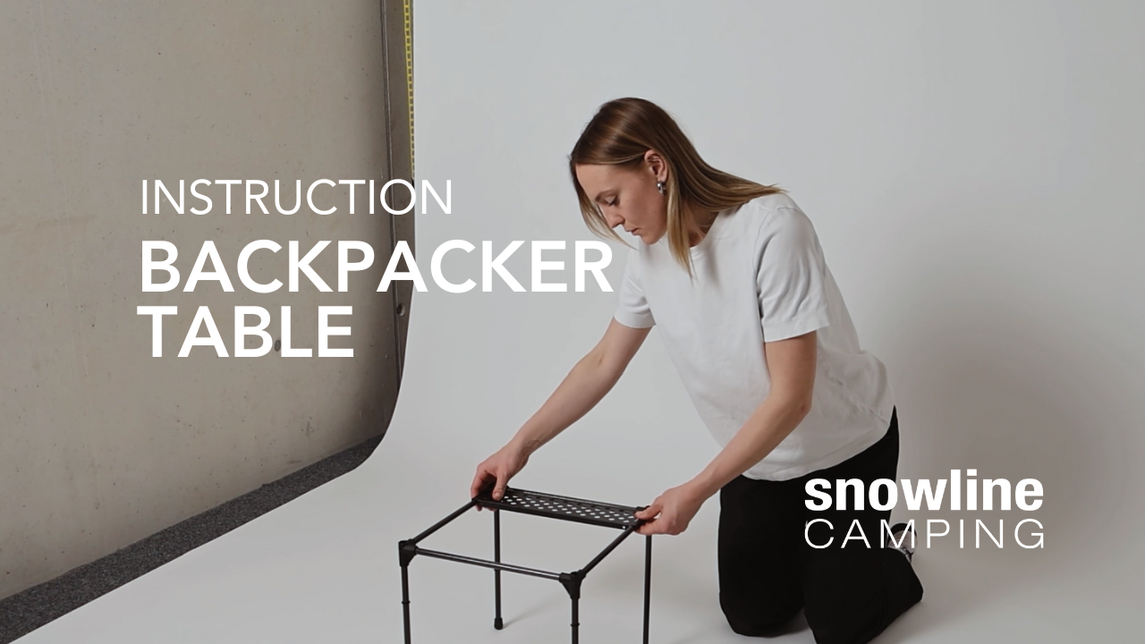 Backpacker Table Campingtisch | snowlinecamping.com