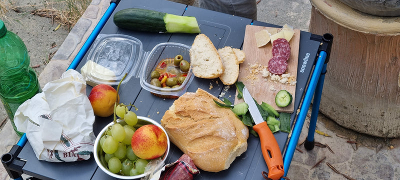 Camping Mittagessen Cube Table | snowlinespikes.com