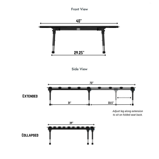 Hideaway Double Dimensions | pacificadventureworks.com