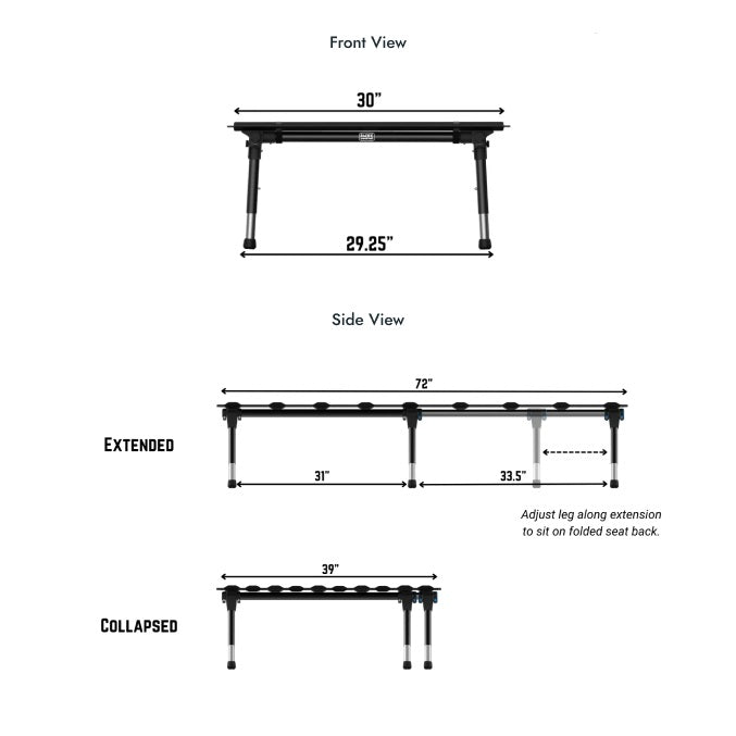 Hideaway Single Dimensions | pacificadventureworks.com