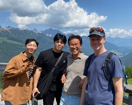 Mr Choi Hr mit Werner Koch im Stubaital 1998 | snowlinespikes.com
