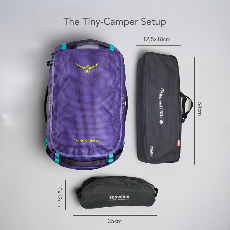 Vielseitiges Camping Setup – Snowline Camping Gear“