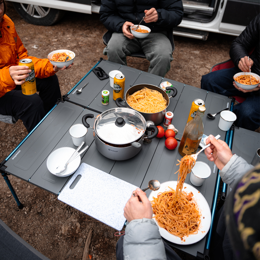 Vanlife camping essen