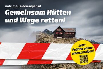 Gemeinsam Hütten und Wege retten