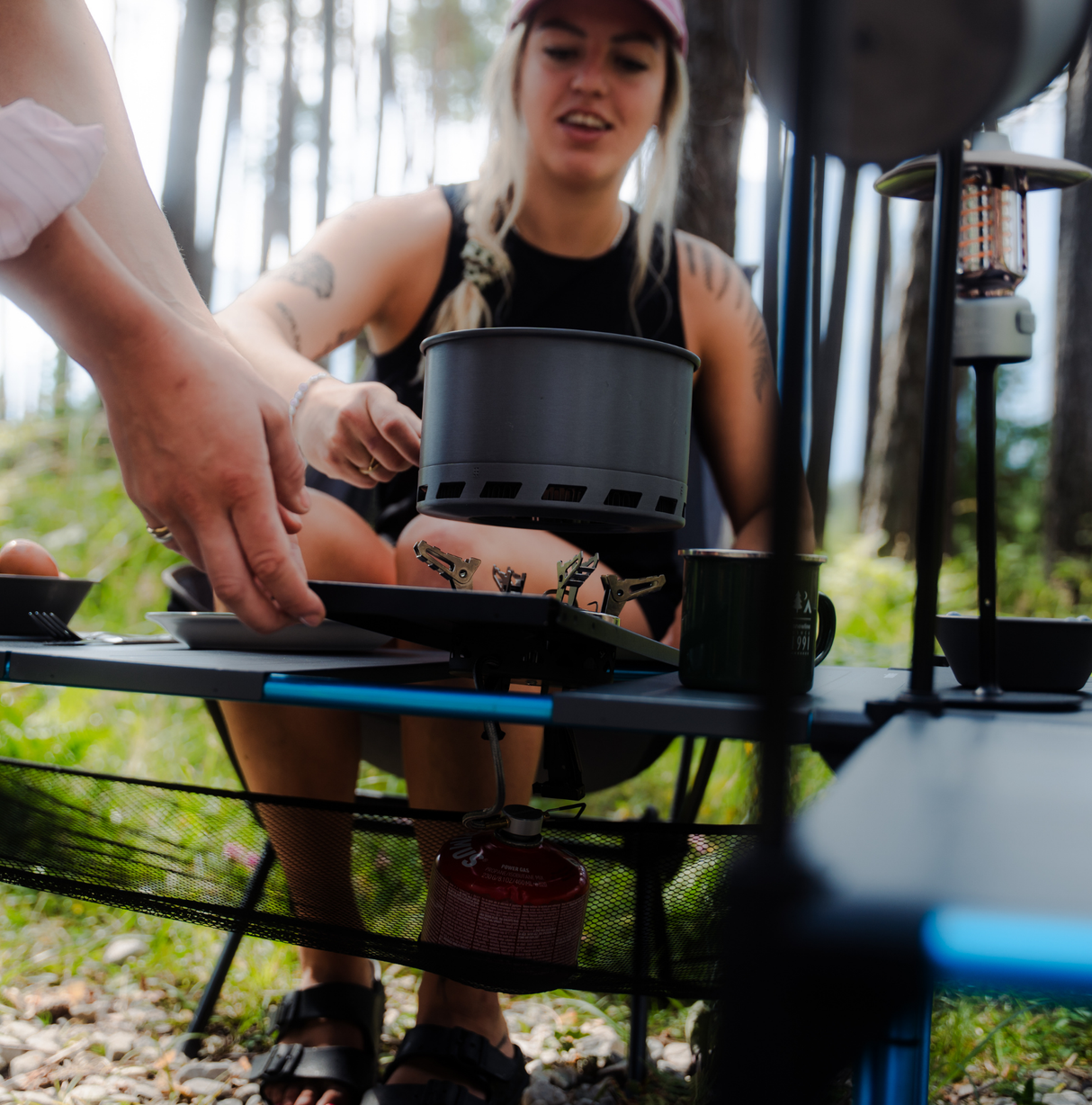 Family Table L6 Boost H1 Stove David Ferk 92 | snowlinecamping.com